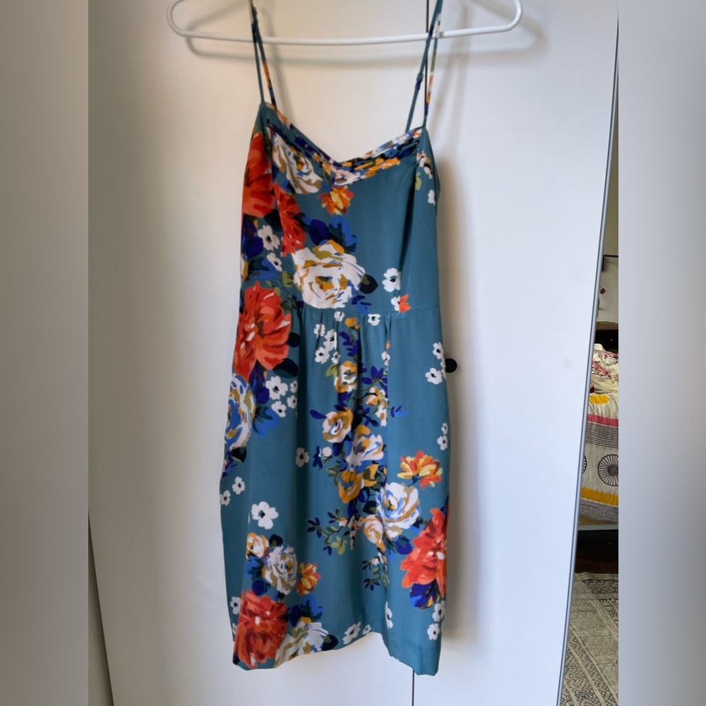 Moulinette Soeurs 100% silk dress. Fully lined.